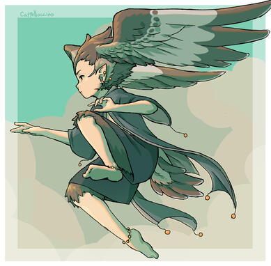 This one is more of a finished illustration than a sketch, but it's less refined than a full render illustration.